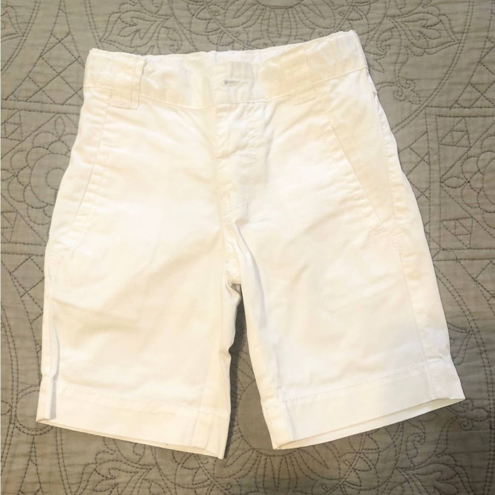 Bimbas Unisex toddler white shorts